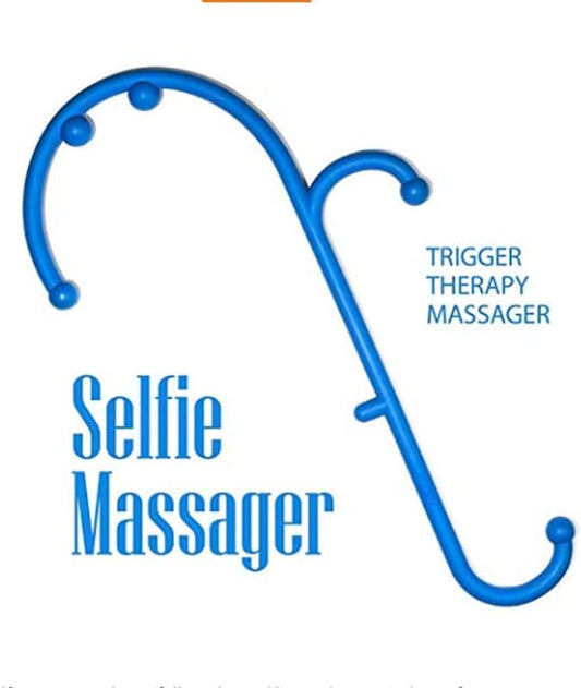 Mount Plus MP005 Back Massager Handheld Tool | Back and Neck Massager | Trigger Point Therapy Self Massage Tool | Fibromyalgia Pain Relief (1 Pack Purple) - Image 2