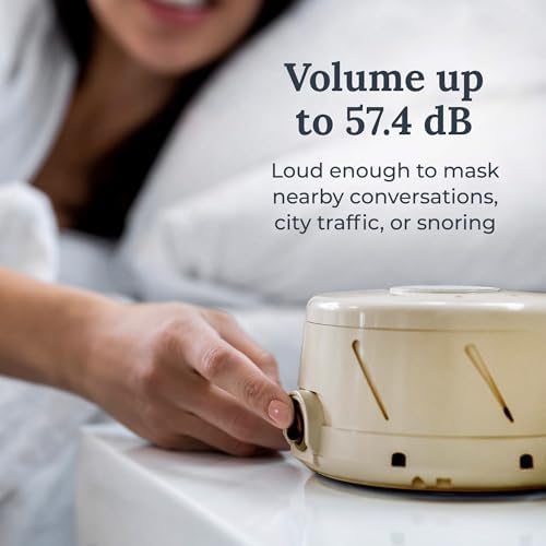 Yogasleep Dohm Classic (Tan) The Original White Noise Machine, Soothing Natural Sound from a Real Fan, Noise Cancelling for Office Privacy, Travel & Meditation, Sleep Therapy for Adults & Baby - Image 3
