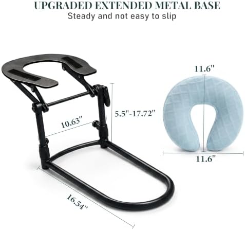 Massage Headrest for Bed, Face Down Massage Pillow & Face Cradle - Image 7