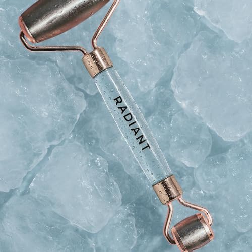 Ice Roller for Face, Dual-Head Stainless Steel, Rose Gold, Facial Massage Tool for Puffiness Reduction, Skin Tightening, Circulation - Image 3