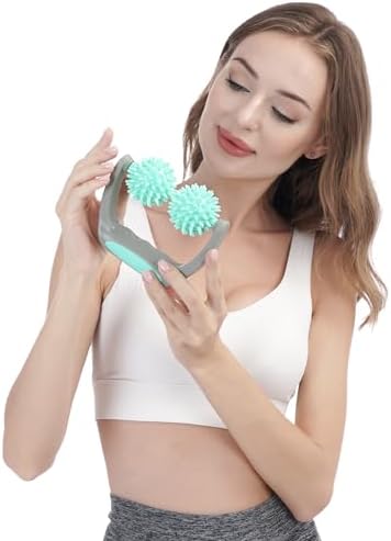 Coolife Fascia Release Spiky Massage Roller, Muscle Cellulite Massager - Image 4