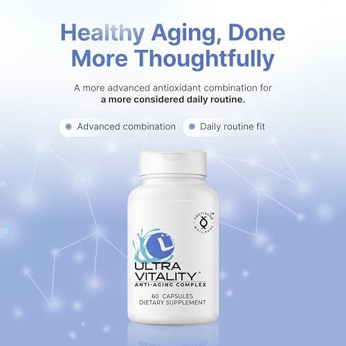 UltraVitality Longevity Support Formula – Fisetin, Curcumin, Quercetin & Beta-Glucan – Supports Cellular & Cognitive Health Healthy Aging – 60 Capsules - Image 4
