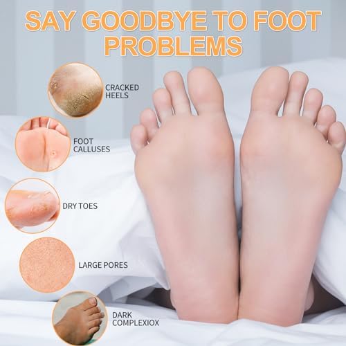 Foot Pedicure Spa Set,Foot Soak Spa Home Pedicure Kit with Bath Salt, Moisturizing Foot Scrub Cream Lotion, Foot Care for Dead Skin, Dry Cracked Feet, Make Baby Soft Feet, 3 Set - Image 2