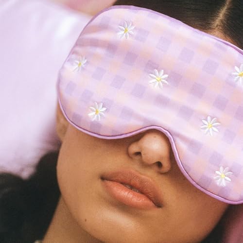 Slip Silk Contour Sleep Mask, Posie - Lash-Friendly Design, Blocks Light - Image 5