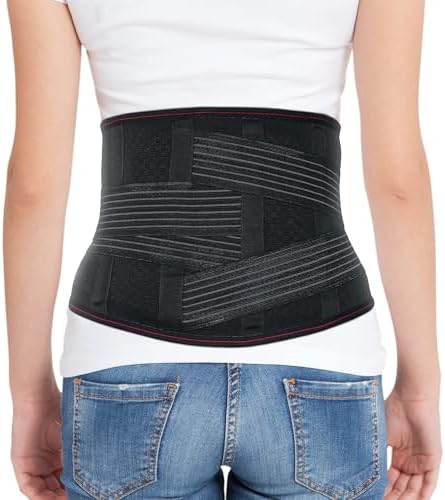 ORTONYX Lumbosacral Back Brace With Lumbar Support Pad for Men and Women - Image 2