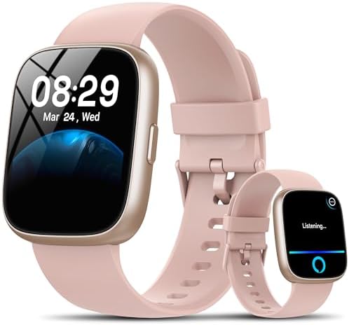 Smart Watch with Alexa Built-in, 1.83" HD Bluetooth Calling Fitness Tracker by Cillso