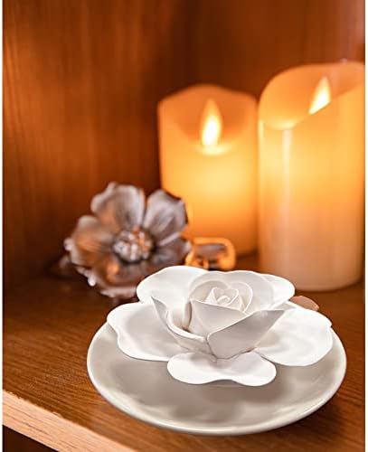 Passive Oil Diffuser for Essential Oil-Non-Electric Porcelain Aromatherapy Diffusers for Small Mini Room, Desk Decorative, Bathroom - Image 6