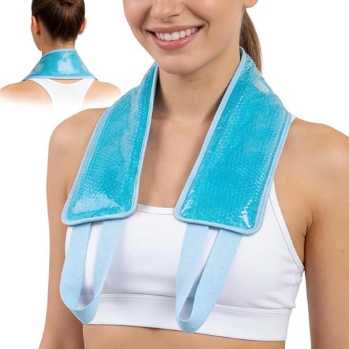NEWGO Ice Pack for Neck Pain Relief, FSA Eligible, Blue by NEWGO