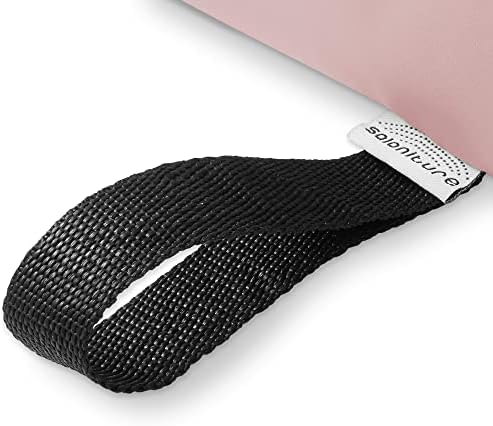 Saloniture Half Round Neck Massage Table Bolster Pillow Pad - 13 x 6 x 3 Inch - Pink - Image 3