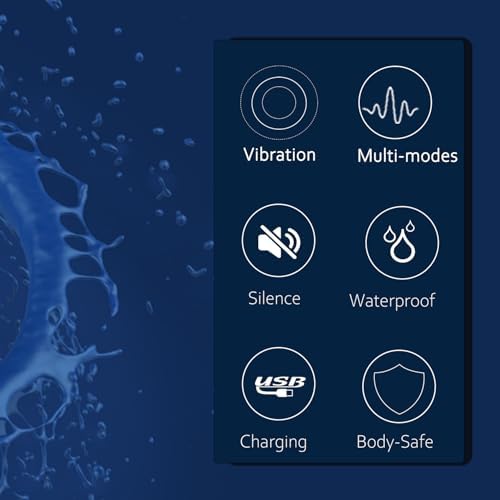 Personal Facial Massager, Neck Massager Face Back Massager Tool, Mini Electric Cordless Massager Multi-Function Modes Body Massager for Women Gift(Blue) - Image 5