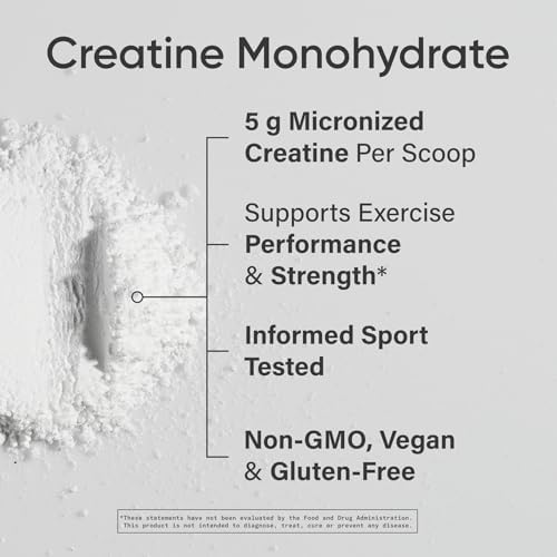 Sports Research® Creatine Monohydrate Powder 5g, Unflavored (100 Servings) - Image 4
