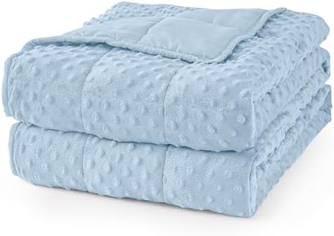 Mr. Sandman Weighted Blanket for Adults, Queen Size 20 lbs, 60 x 80 Inches by MrSandman
