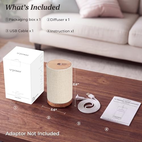 URPOWER 100mL Essential Oil Diffuser Scent Diffusers Oil Machine for Home - Image 7