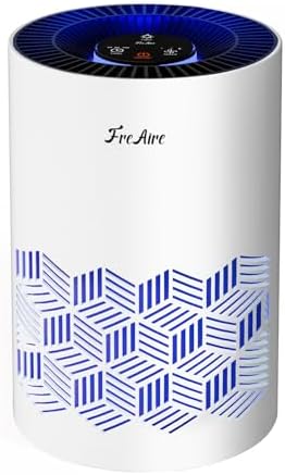 FreAire Air Purifiers for Bedroom Up to 1086 Ft², KN6391RGB, White by FreAire