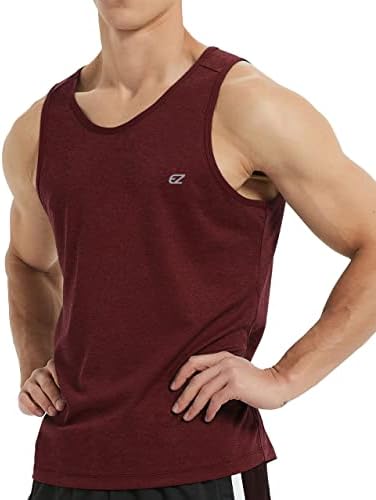 EZRUN Men's Quick Dry Workout Tank Top UPF 50+ Sweat-Wicking Gym Shirt - Image 2