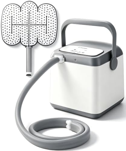 NEHOO Cold Therapy Ice Machine with Extra Large Knee/Hip Pad, Pain Relief for Post-Surgery Recovery, Programmable Compression Cryotherapy, Continuous Ice Circulation for Faster Swelling Reduction by PainReliefforPostSurgery