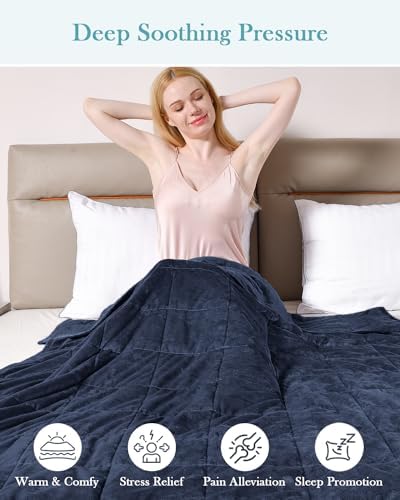 Topblan Weighted Blanket Twin Size 15lbs, 48 x 72 for Adults - Image 3
