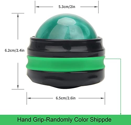 Coolrunner Massage Ball, Manual Roller Massager, Handheld Self Massage - Image 2