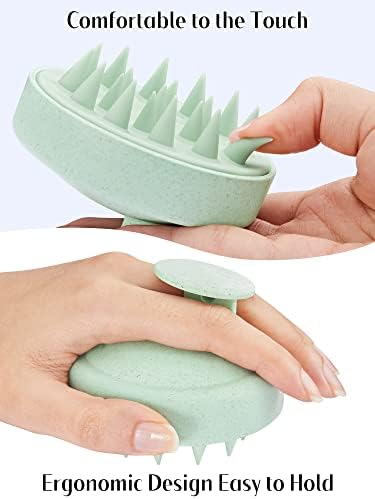 HEETA Scalp Massager Hair Growth Scrubber for Dandruff Removal Hair Care - Image 5