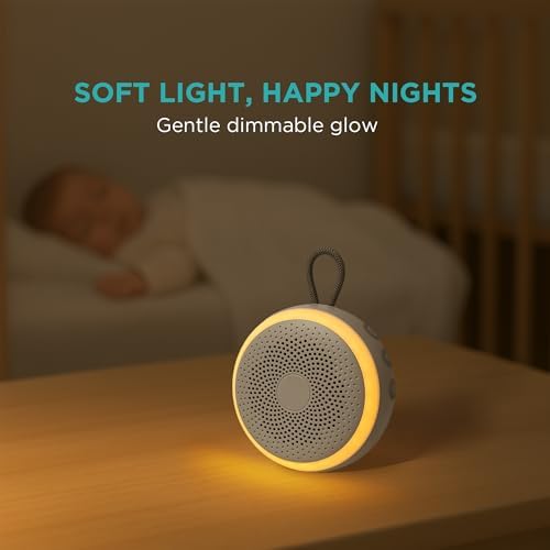 LittleHippo White Noise Machine | Portable Sound Machine for Babies, Kids, Adults | Sleep Soother | 19 Soothing Sounds | Long Battery Life | Travel, Registry, Baby Shower, Gift - Image 4