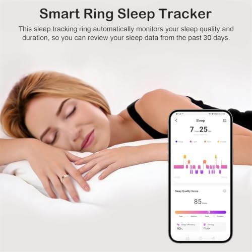 Smart Ring for Women Men, Sleep Activity Health Tracking Ring - Image 4
