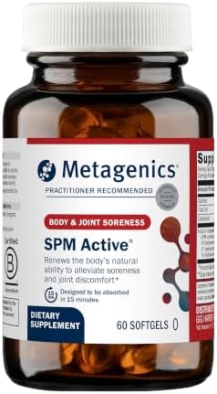 Metagenics SPM Active Specialized Pro-Resolving Mediators, 60 Softgels by Metagenics
