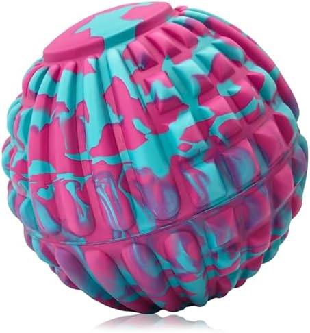 Deep Tissue Massage Ball for Exercise & Recovery - SGS Certification - Targets Back, Shoulder, Legs&Feet - Relieves Muscle Knots, Joint Pain&Tightness, Pressure Point Therapy- Myofascial Release Ball by -Movementislife-