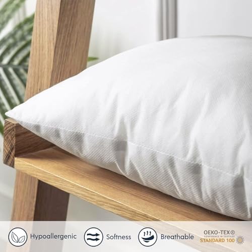 Phantoscope Outdoor Pillows Waterproof 26x26 Outdoor Pillow Inserts 2 Pack - Image 6