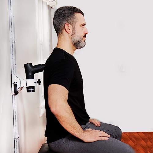 Massage Gun Holder & Wall Mount – Hands-Free for Full Body Muscle Recovery – Fully Adjustable Massage Gun Wall Mount Holder – Heavy Duty, No-Slip, Supports Deep Massaging (Wall Mount) - Image 3