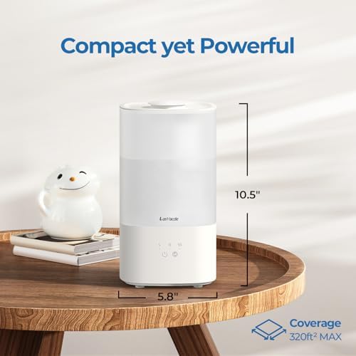 Humidifiers for Bedroom, 2.5L Top Fill Cool Mist Humidifiers - Image 2