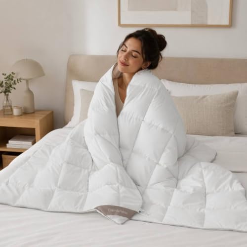 Calm&Relax Hybrid Weighted Blanket - Fluffy Cloud-Like Duvet & Gravity - Image 2