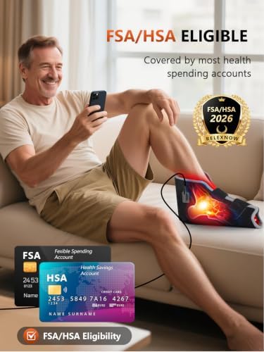 RELEXNOW Red Light Therapy for Foot Ankle FSA/HSA Eligible - Image 3