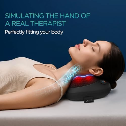 VOYOR-Health Neck and Back Massager with Heat for Shoulder, Lower Back, Leg - Image 5