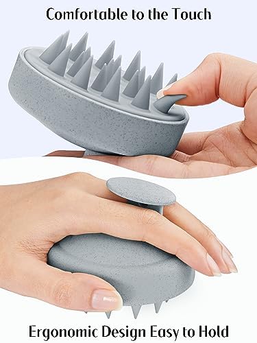 HEETA Scalp Massager Hair Growth Scrubber for Dandruff Removal Hair Care - Image 5