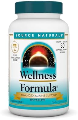 Source Naturals Wellness Formula, Advanced Immune Support - 90 Tablets by SourceNaturals
