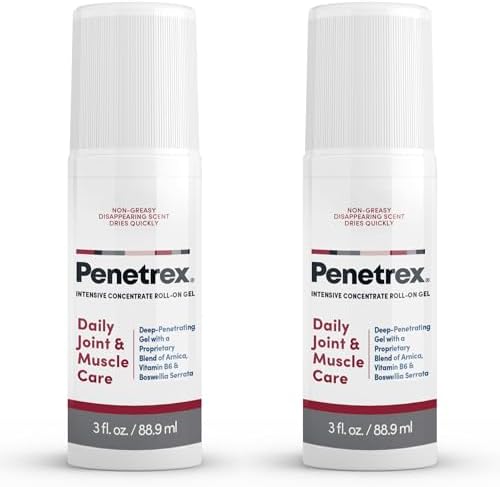 Penetrex Daily Joint & Muscle Care Roll-On Gel, 3 Oz. (2-Pack) by Penetrex