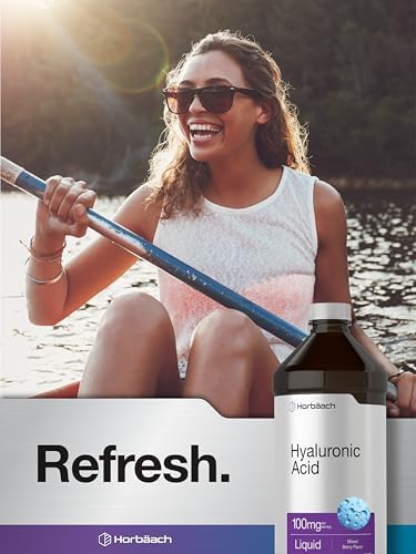Horbäach Liquid Hyaluronic Acid Supplement | 100 mg | 16 oz - Image 6