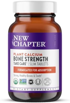 New Chapter Bone Strength Take Care Supplement, 270 Slim Tablets by NewChapter