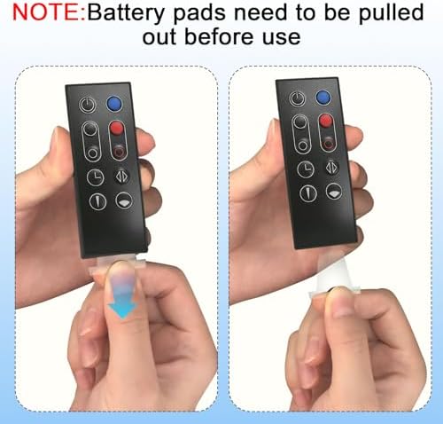 Replacement Remote Control for Dyson Pure Hot+Cool HP00 HP01 Air Purifier Heater Fan with Magnetic with Battery,Part NO.967197-13 - Image 3