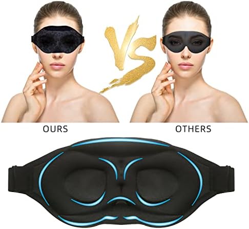 Fashion Soft Sleep Mask, 100% Blackout Eye Mask for Women (Leopard Print) - Image 4