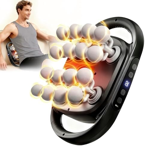 16-Head Deep Tissue Massage Gun, 20-Speed 9-Mode Percussion Massager by Unknown