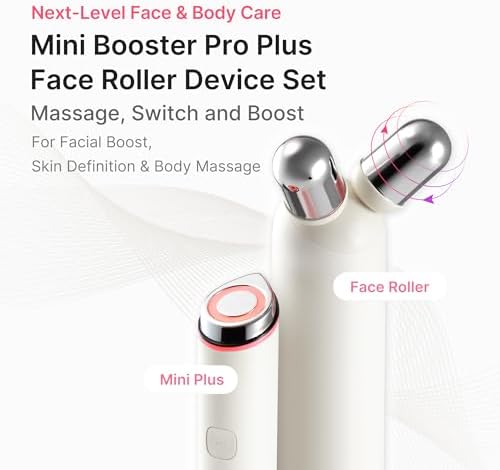 medicube Mini Booster Pro Plus Face Roller Device Set - Face & Body, Beige - Image 2