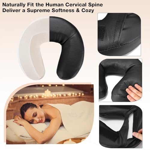 Noverlife Universal Massage Table Face Cradle & Cushion, Multi-Angle - Image 5