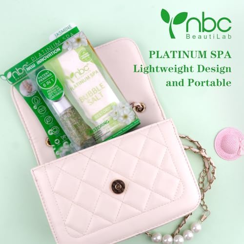 Pedicure Foot Soak Set - Upgraded 6 in 1 Foot Spa, Foot Bath Spa, Pedicure Kit, Foot Soak for Tired & Dry Cracked Feet, Athletes Feet, Bad Odor, Softens Calluses (Jasmine) - Image 5