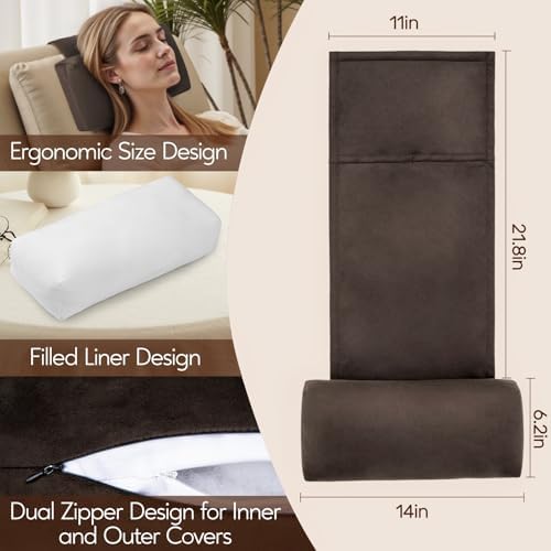 Neck Pillow for Recliner Chair, Adjustable Recliner Pillow for Headrest - Image 4