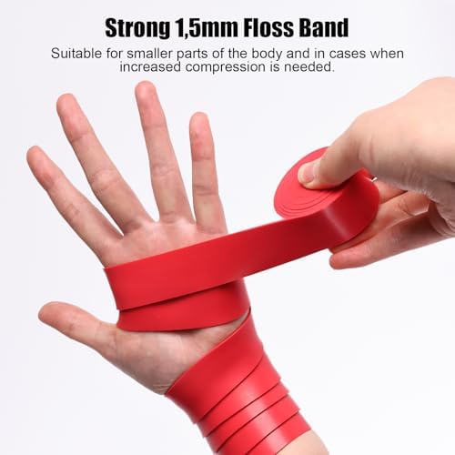 POWER GUIDANCE Muscle Floss Bands - Compression Bands - Mobility & Recovery Bands - for Improving Movement, Increasing Circulation & Reducing Soreness - Image 3