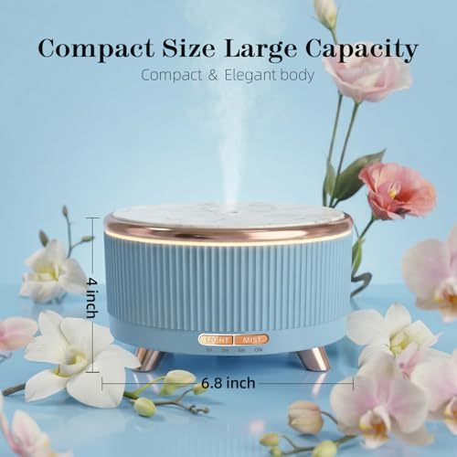 500ml Essential Oil Diffuser, Ultrasonic Aromatherapy Humidifier - Image 3