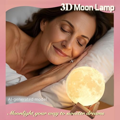 AHAGIFTREE Birthday Gifts,self Care,11PC Care Package with Moon Lamp,Get Well Soon Gift Baskets for Women After Surgery,Condolences Gift Basket for Loss,Sympathy Baskets for Friend,mom (Pink) - Image 4