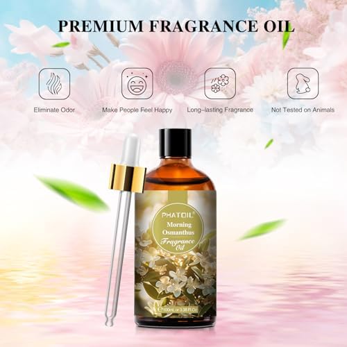 PHATOIL Morning Osmanthus Fragrance Oil for Diffuser Aromatherapy 3.38FL.OZ - Image 2