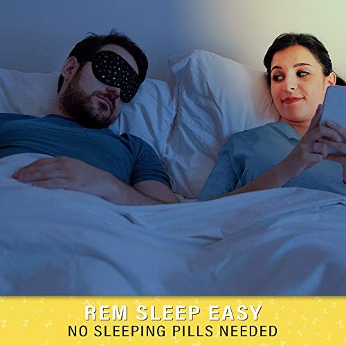 Silk Sleep Eye Mask for Men Women, Comfortable Super Soft Eye Mask with Adjustable Strap, 100% Pure Silk, Works with Every Nap Position, Ultimate Sleeping Aid Blindfold, Blocks Light, Jersey Slumber - Image 6